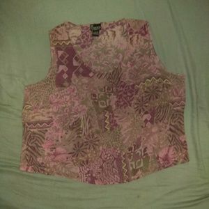 NY Collection Women brand crop top size 2X